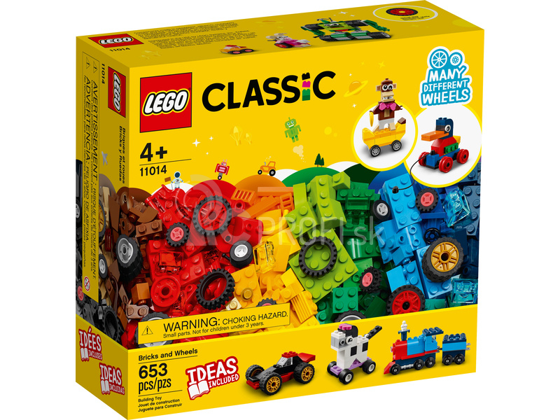 LEGO Classic – Kocky a kolesá