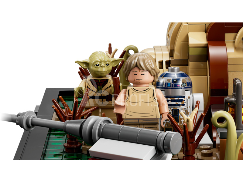 LEGO Star Wars - Výcvik Jediov na planéte Dagobah - dioráma
