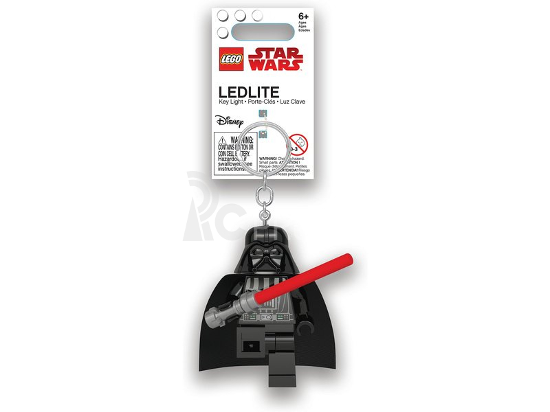 LEGO svietiaca kľúčenka – Star Wars Darth Vader s mečom