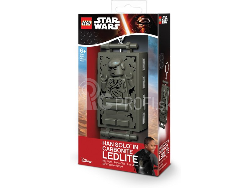 LEGO svietiaca kľúčenka – Star Wars Han Solo Carbonite