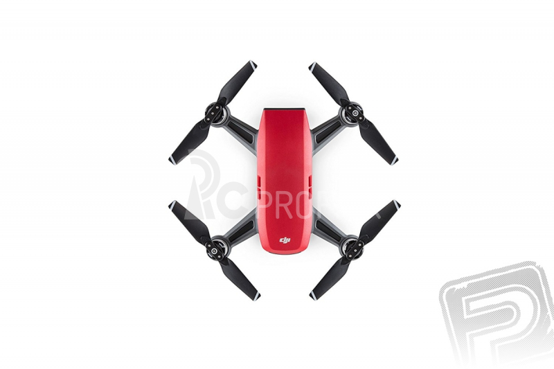 Dron DJI Spark (Lava Red version) + vysielač