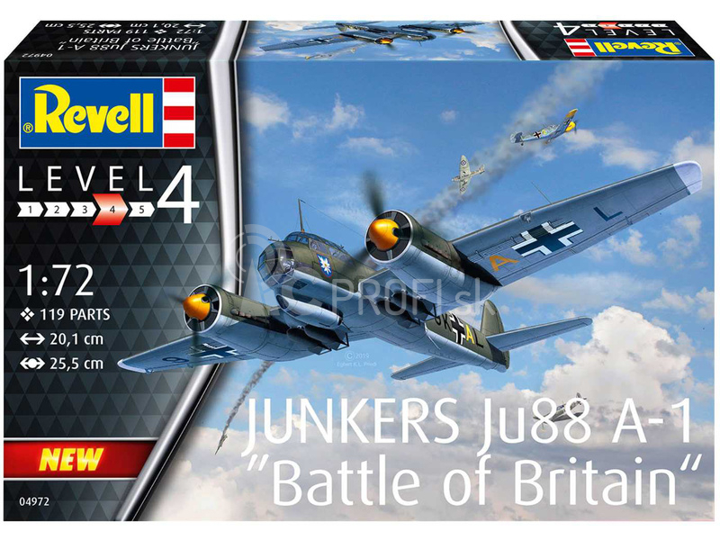 Revell Junkers Ju88 A-1 bitka o Britániu (1:72)