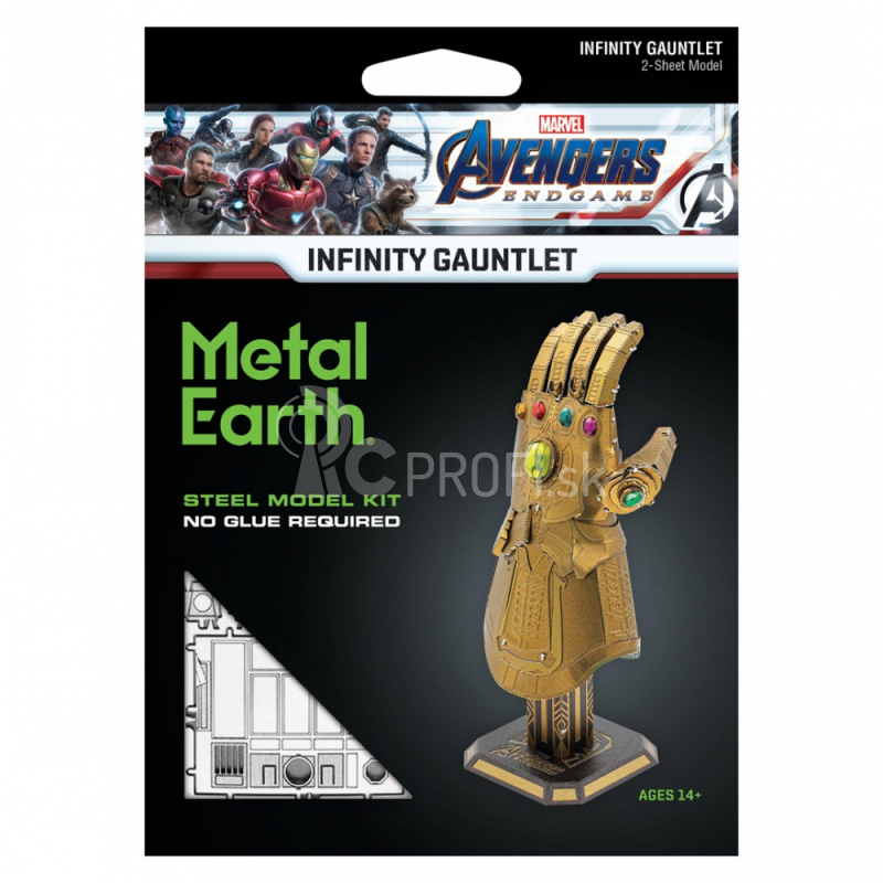 Súprava Marvel's Avengers Infinity Gauntlet Steel Kit