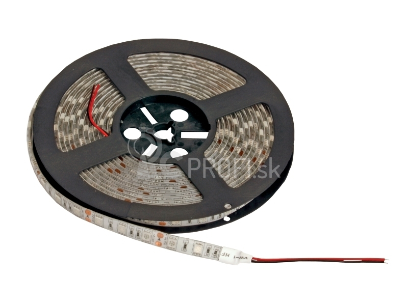 Svietiaca LED páska 14,4W / m, 5m, teplá biela