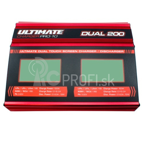 Ultimate Pro 10 dual nabíjačka s balancérom (2x 100 W)