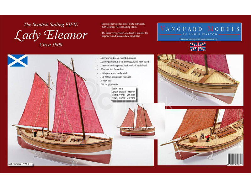 Vanguard Models Lady Eleanor 1850 1:64