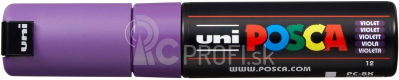 Akrylový popisovač UNI POSCA PC-8K 8 mm – fialová