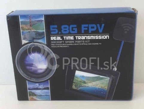 FPV kit s HD kamerou 5,8 GHz pre R10 a dalšie modely
