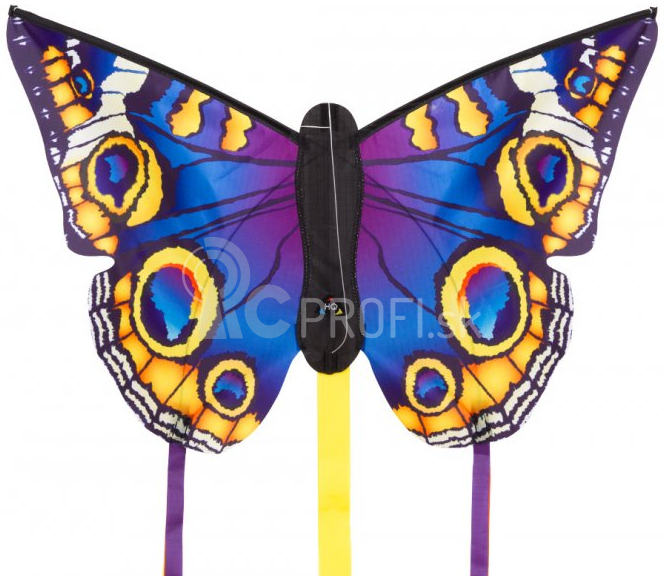 Šarkan Motýľ, fialovo-žltý