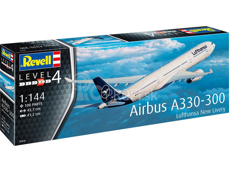 Revell Airbus A330-300 Lufthansa New Livery (1:144)