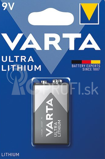 VARTA 6122 Ultra Lithium 9 V