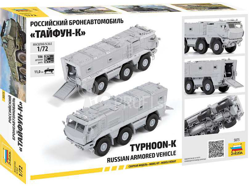 Zvezda Typhoon-K Russian armoured vehicle (1:72)