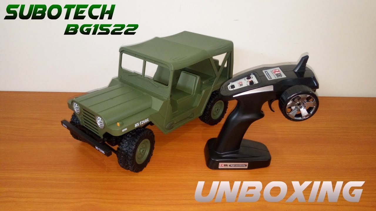 RC vojenský Jeep U.S. M151 1:14, zelený