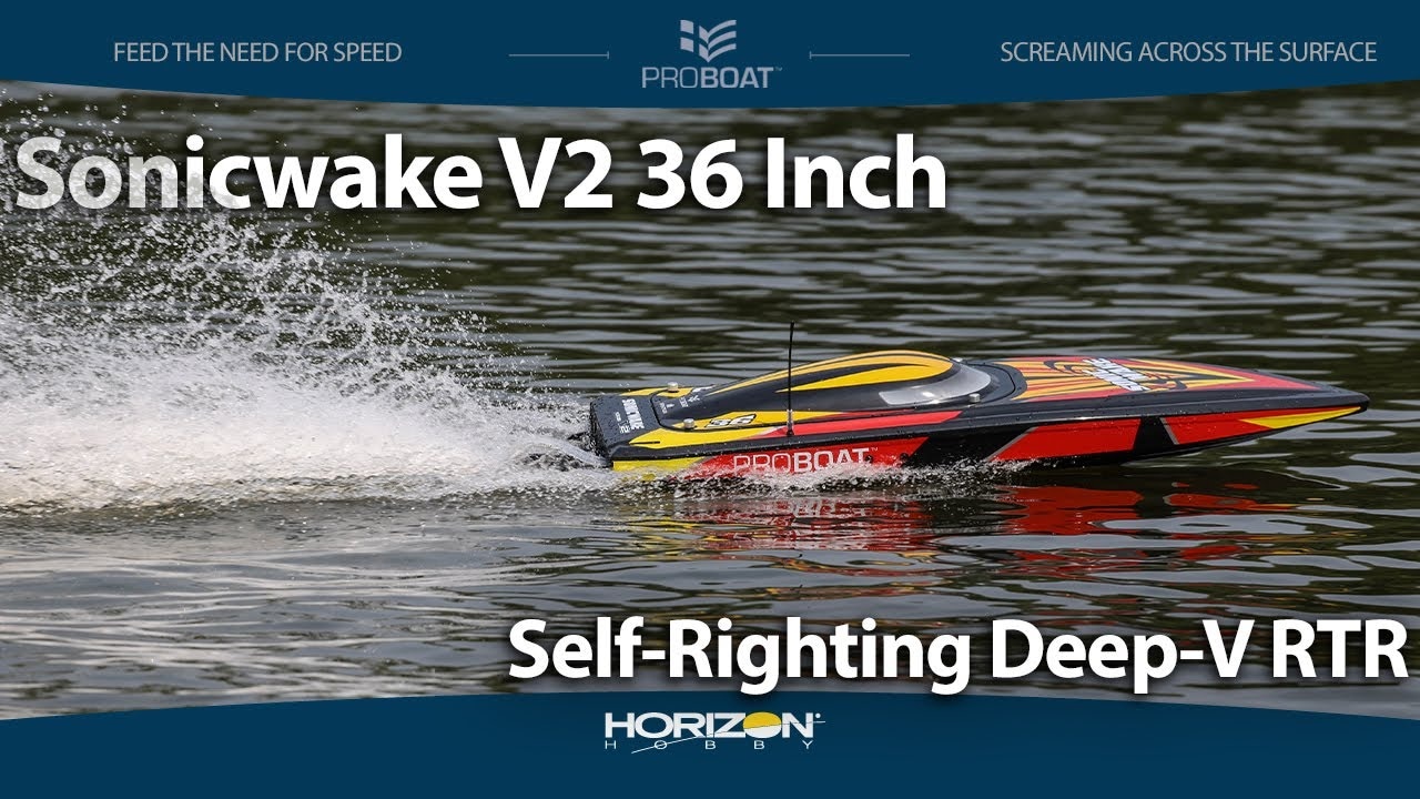 RC čln Proboat Sonicwake V2 36