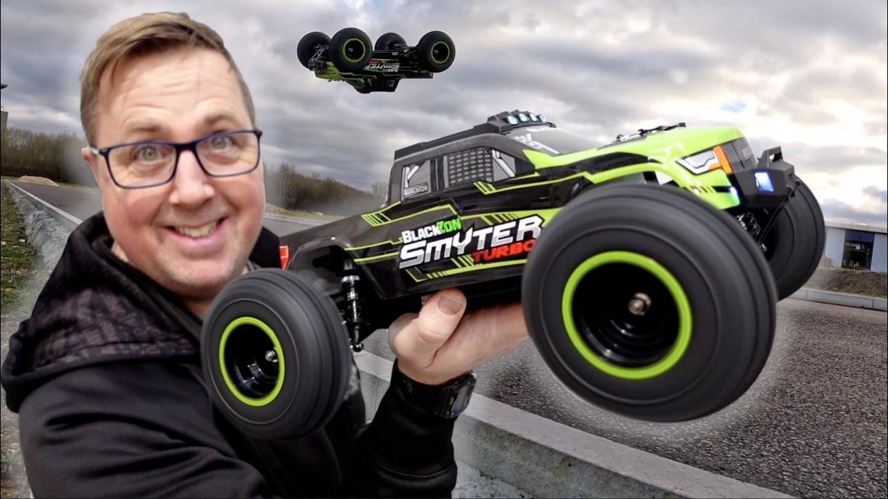 RC auto Smyter DT Turbo 3S Brushless 1/12 4WD Desert Buggy, zelená