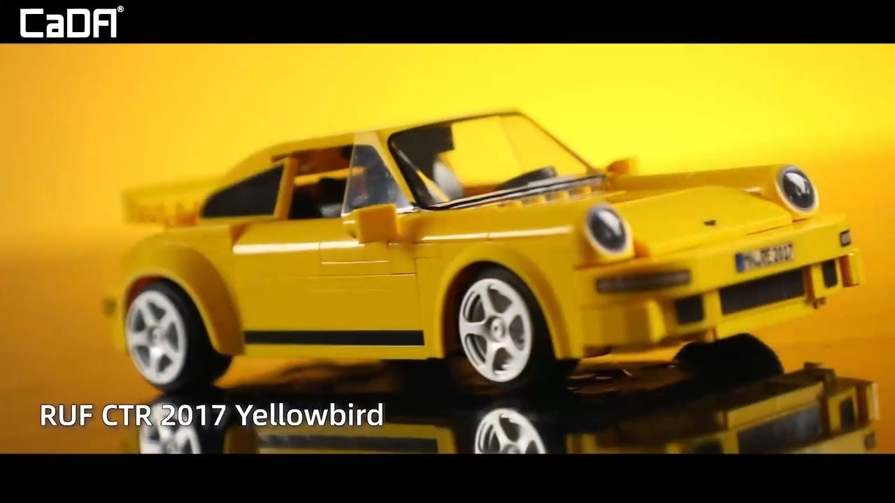 RC model RUF CTR 2017 Yellowbird