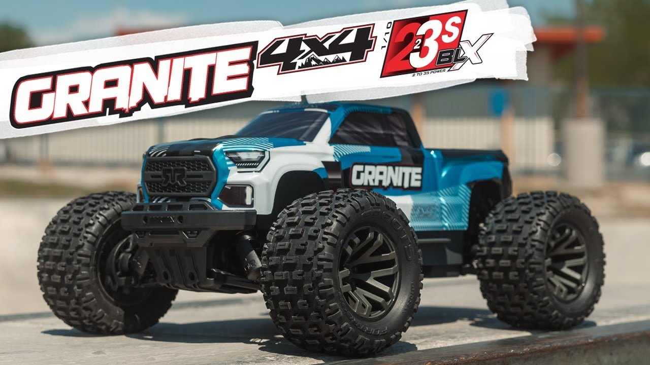 Arrma Granite 223S BLX 1:10 4WD RTR DSC červená