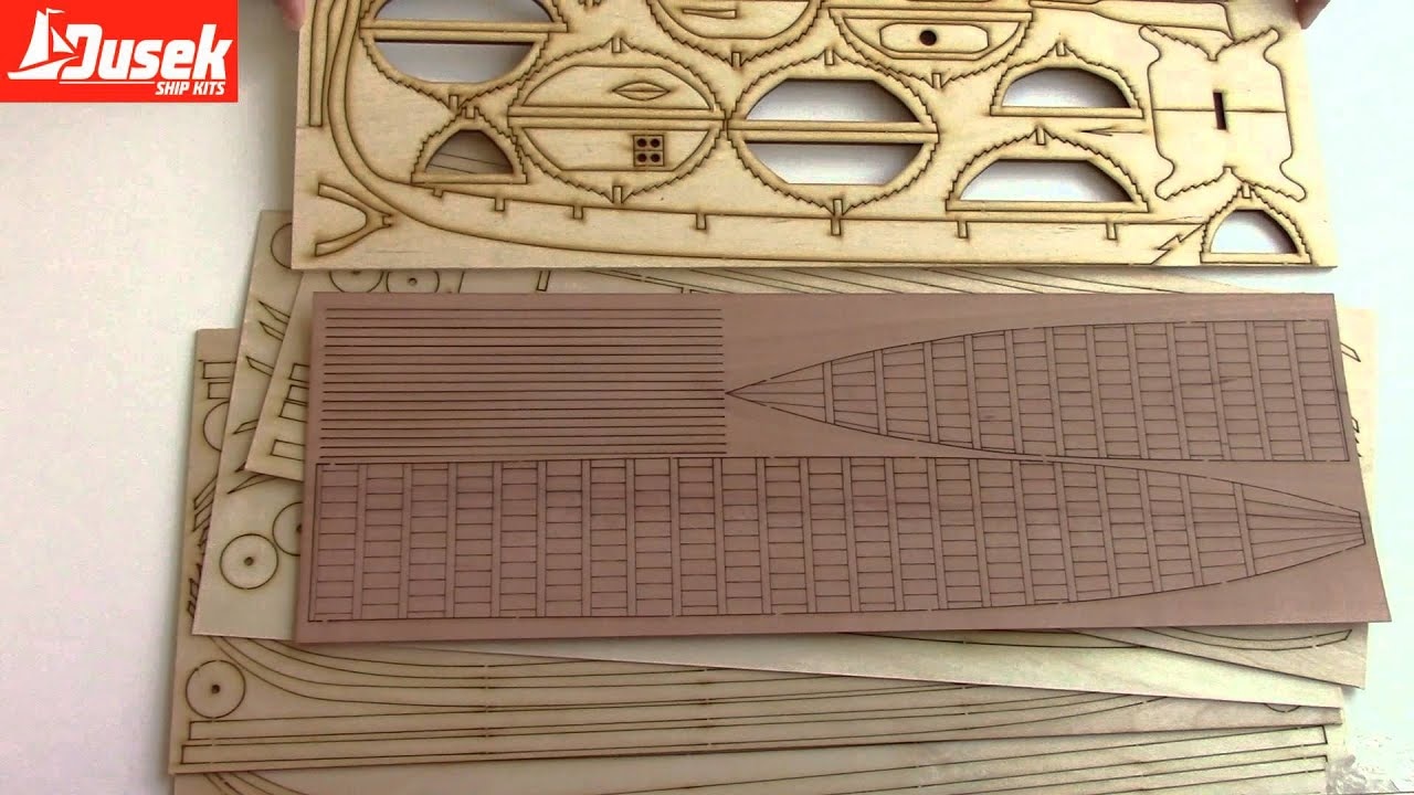 Dušek vikingská predĺžená loď 1:72 kit