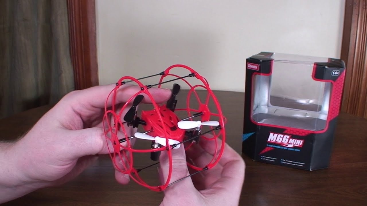 RC dron SkyWalker Mini, červená