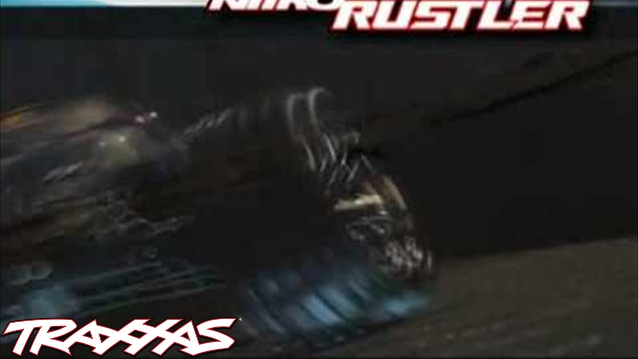 Traxxas Nitro Rustler 1:10 TQi RTR strieborno-modrý