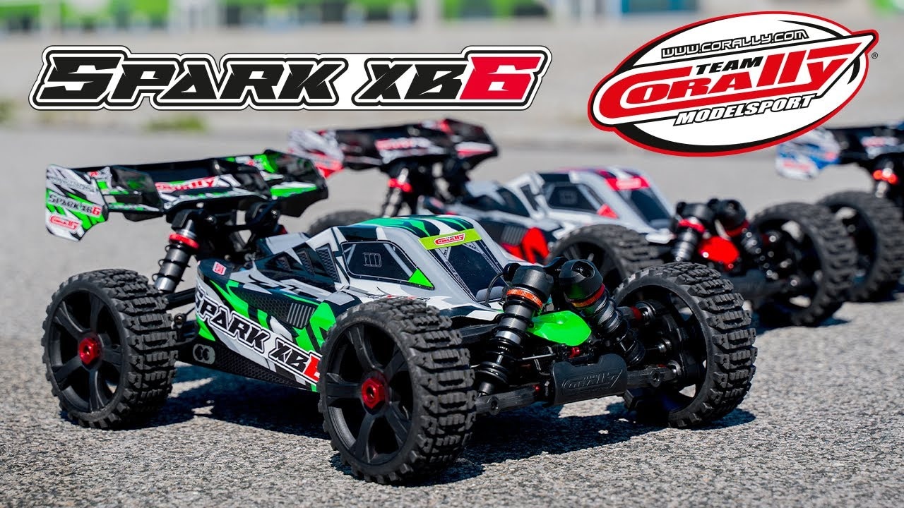 SPARK XB-6S – BUGGY 4WD – RTR, modrá