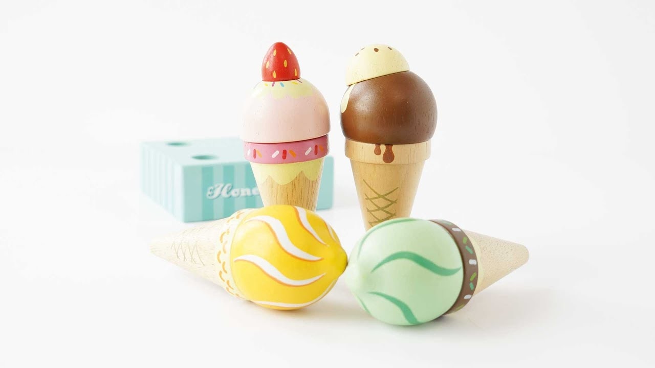 Sladká zmrzlina Le Toy Van - poškodený obal