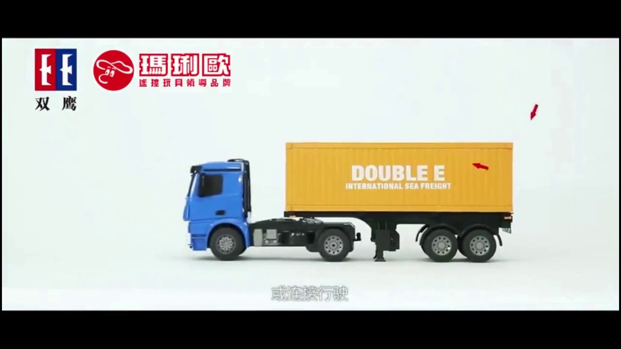 RC ťahač Mercedes-Benz s kontejnerom 1:20