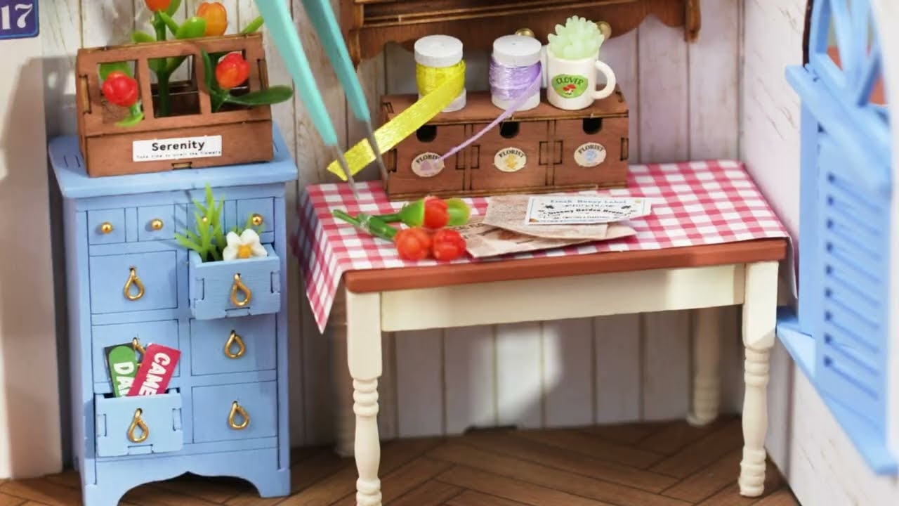 RoboTime 3D drevené puzzle Dream Garden House