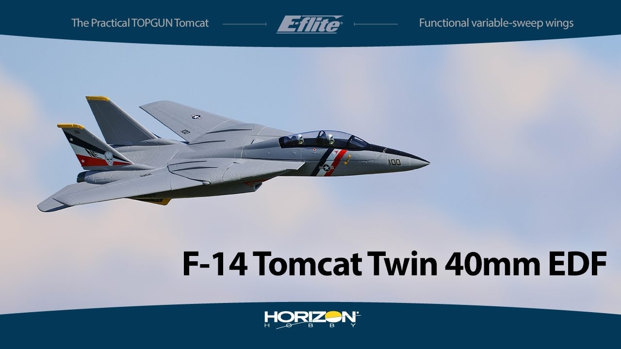 E-flite F-14 Tomcat 0.76m BNF Basic