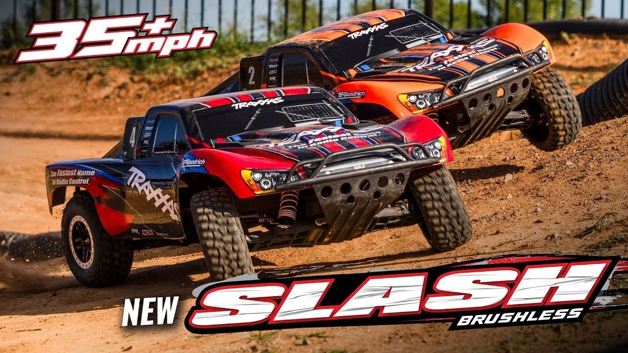 RC auto Traxxas Slash 1:10 BL-2s HD RTR, modré