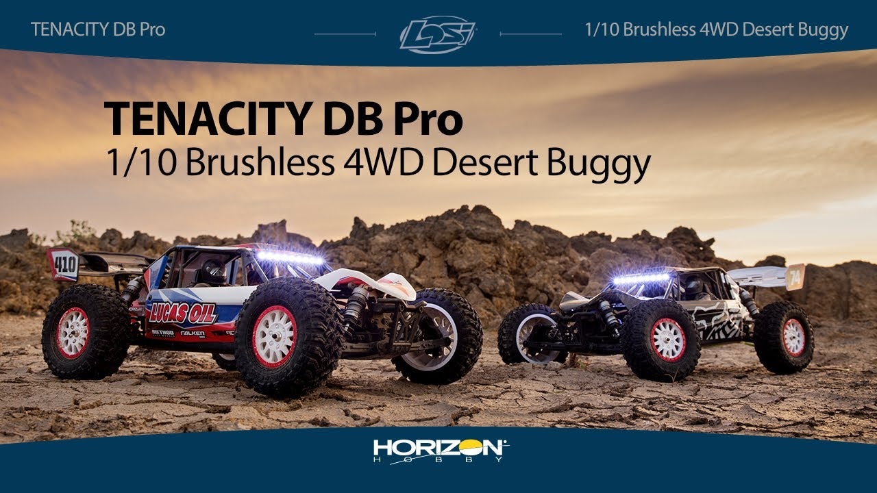 RC auto Losi Tenacity Pro 1:10 4WD RTR Lucas Oil