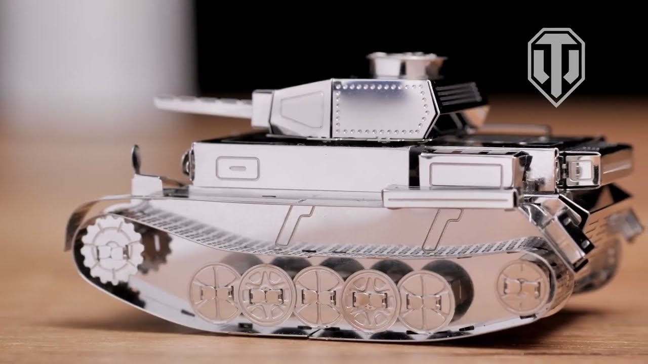 Oceľová stavebnica tank Pz.Kpfw. II Ausf.G