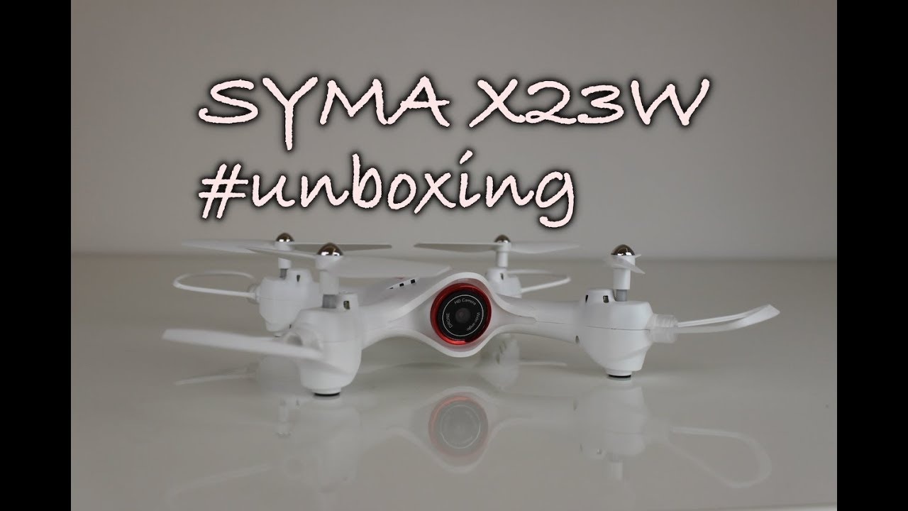 Dron Syma X23W, čierna