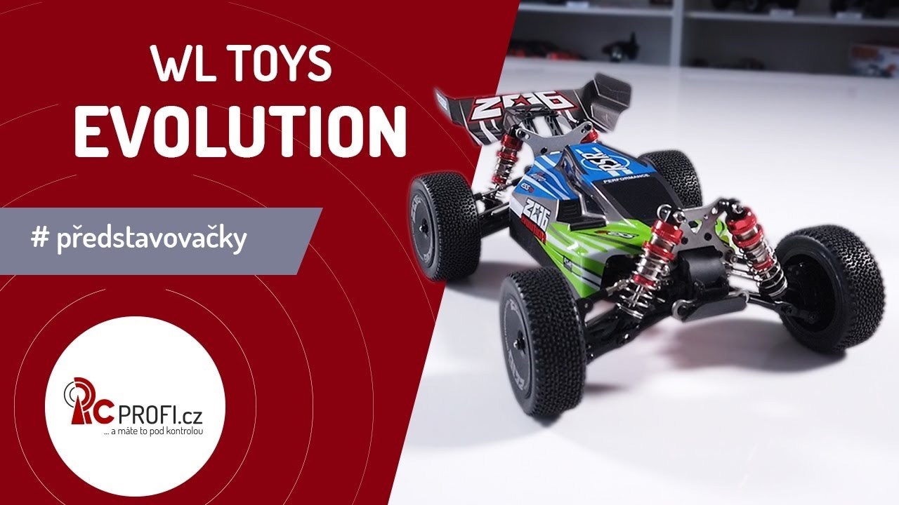 RC buggy WL Toys Evolution, zelená