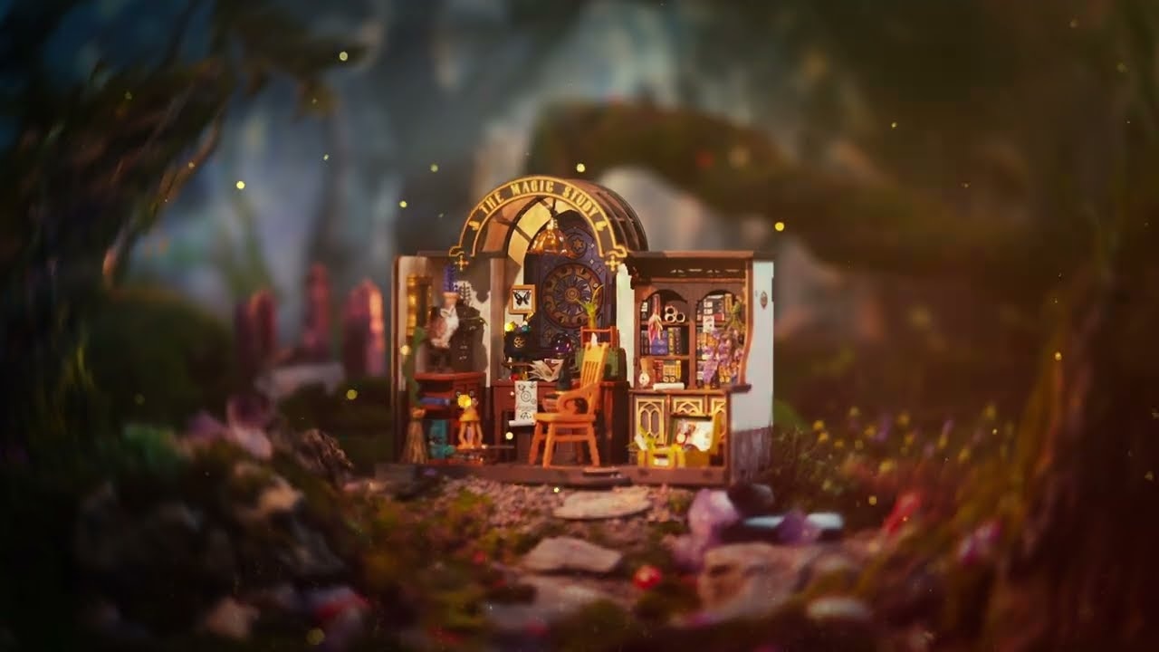 RoboTime Miniatúrny domček Čarodejníkova pracovňa