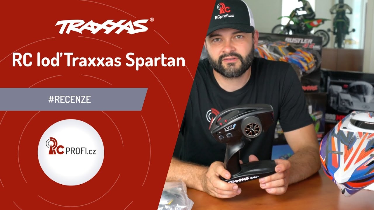 Traxxas Spartan SR červená