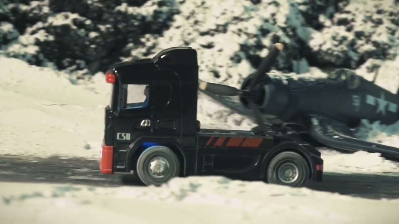 RC kamión 1/76 C50 RTR, čierna