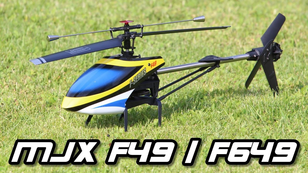 RC vrtuľník MJX F-49, žltá