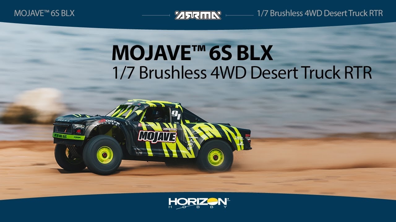 Arrma Mojave 6S BLX 1:7 4WD RTR červená