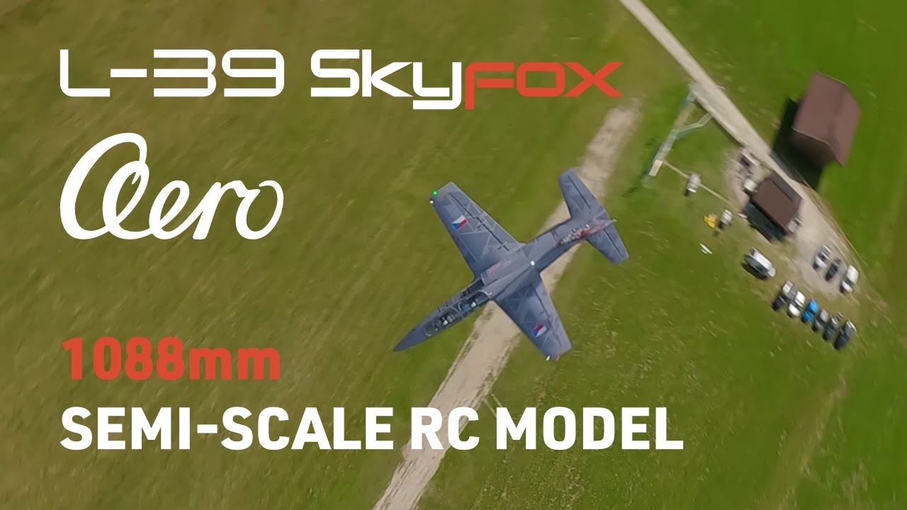 KAVAN L-39 Skyfox 1088 mm – sivá