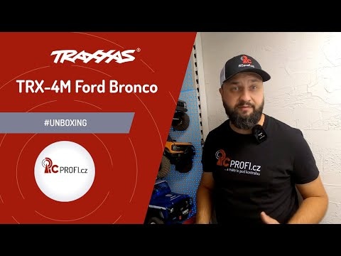 RC auto Traxxas TRX-4M Ford Bronco 2021 1:18 RTR, Area 51