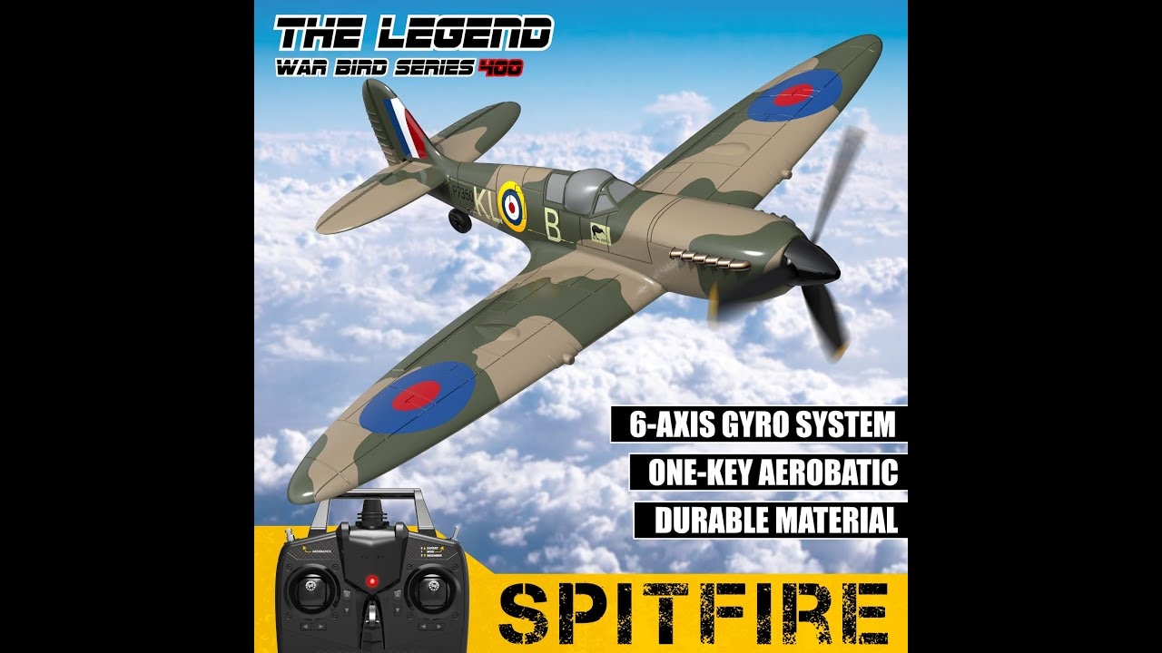 RC lietadlo Volantex Spitfire RTF | RCprofi.sk