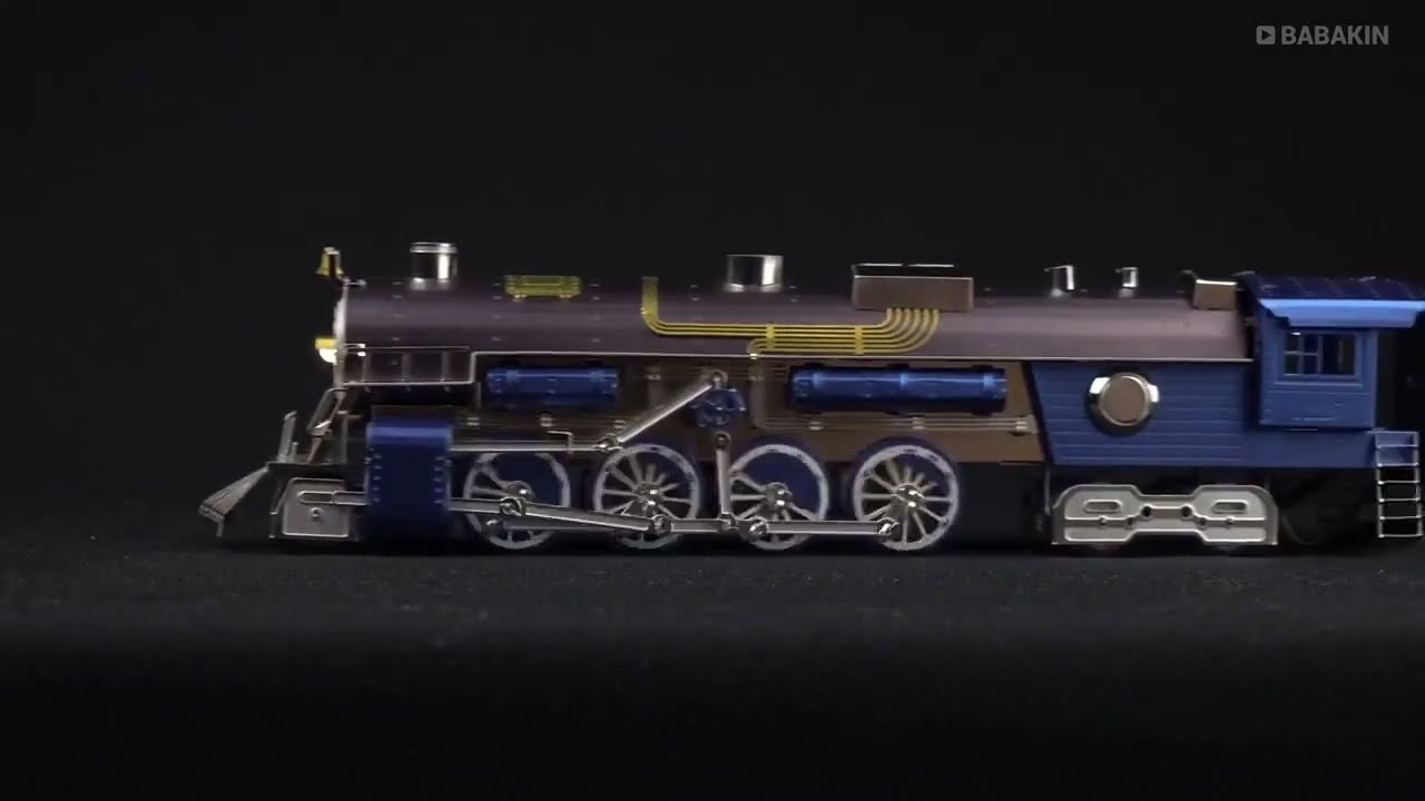 Oceľová stavebnica Polar Steel, farebná verzia