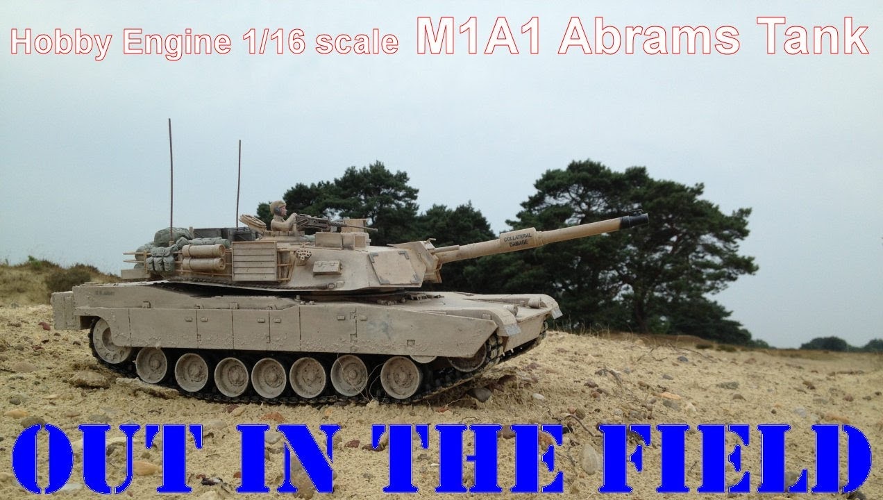 RC Tank M1A2 Abrams 1:16