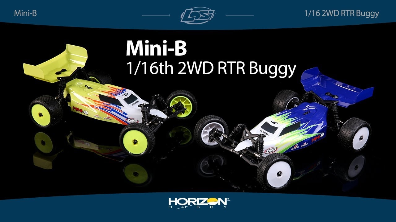Losi Mini-B 1:16 RTR žltá