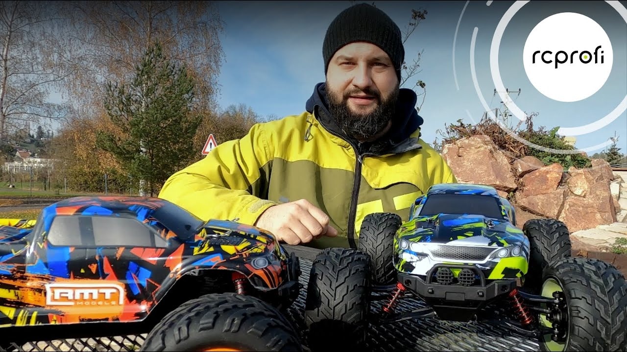 RC auto RMT Dominator Monster, oranžová