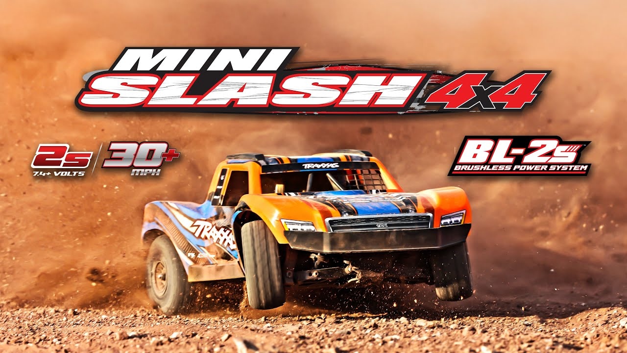 Traxxas Mini Slash 1:12 BL-2s 4WD RTR ružový