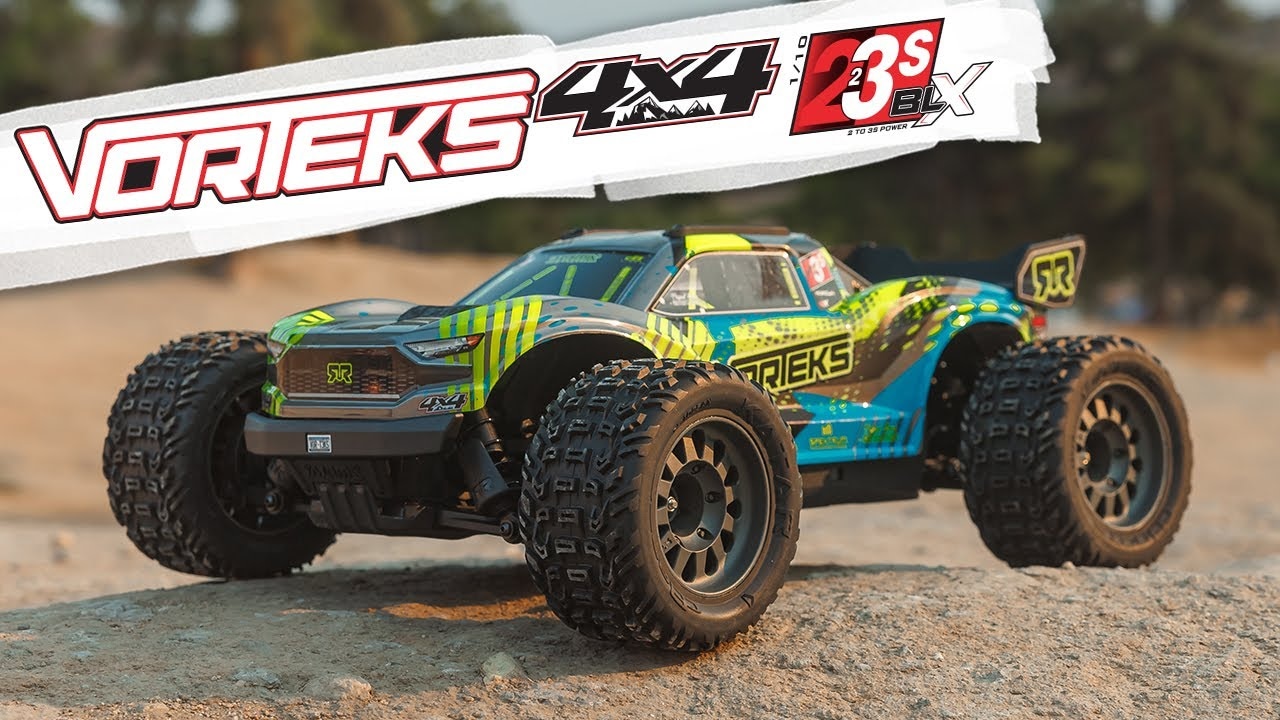 Arrma Vortex 223S BLX 1:10 4WD RTR DSC červená