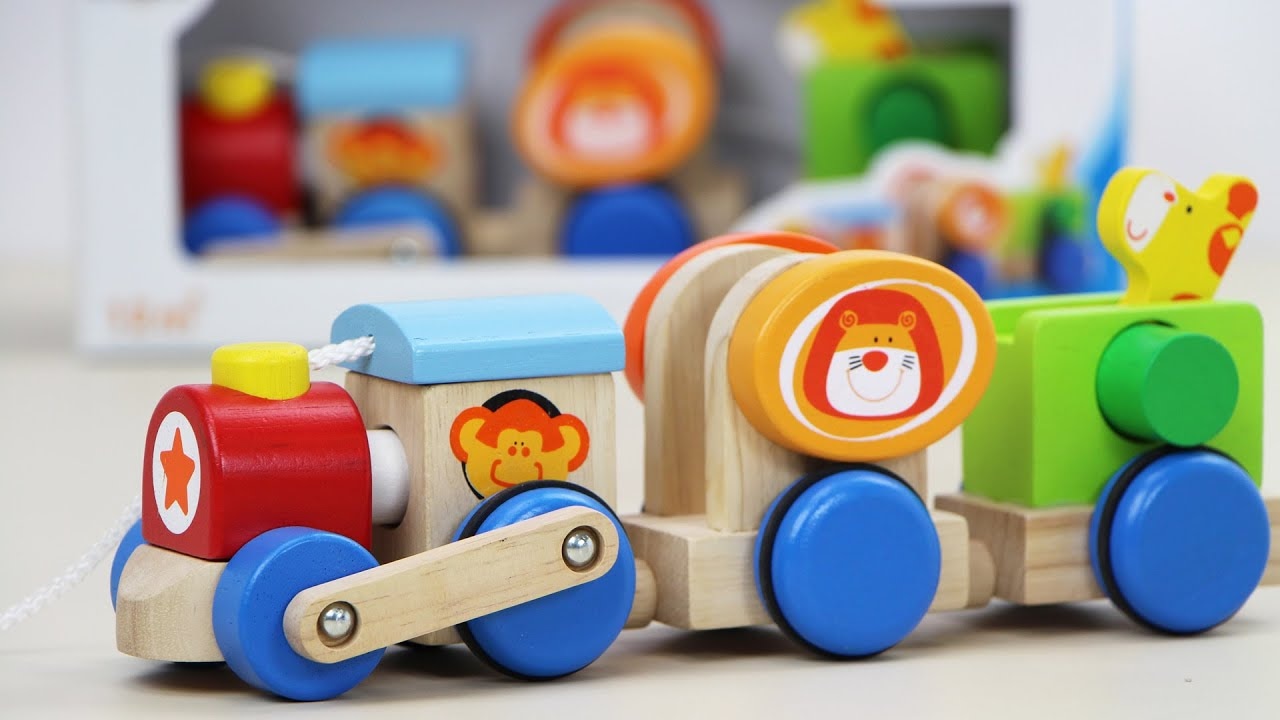 Drevený vláčik Wonderworld Safari