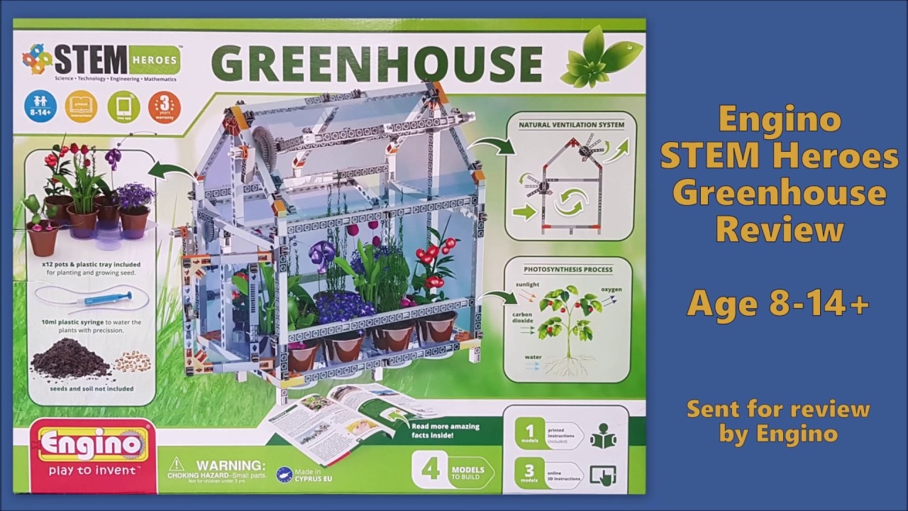 Engino Ako fungujú skleníky